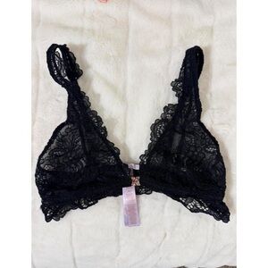 Savage X Fenty Black Lace Bralette
